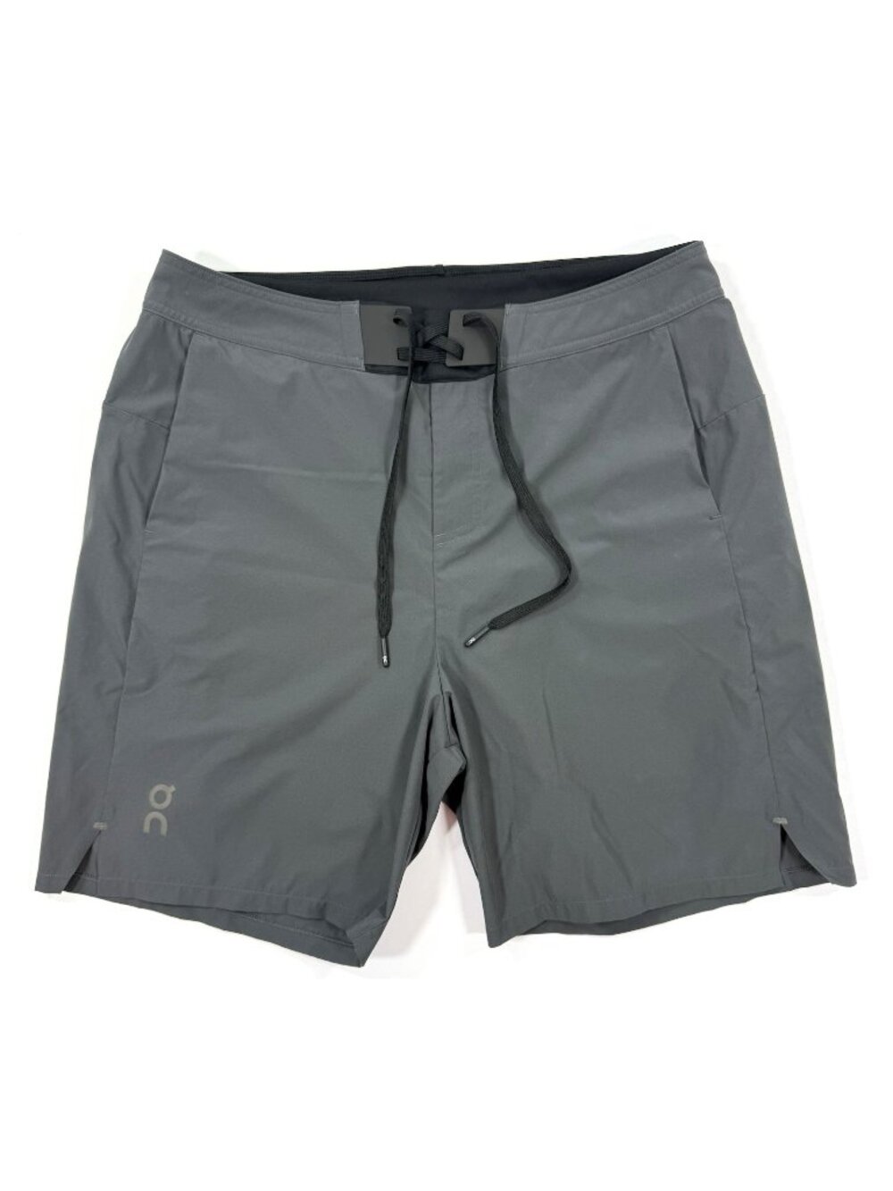 On Cloud Mens Performance Hybrid Shorts Size Medium Lined Gray Gym Athletic